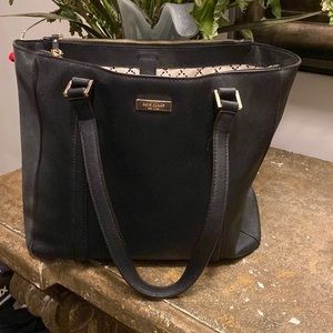 Kate Spade Tote -Black Very good condition